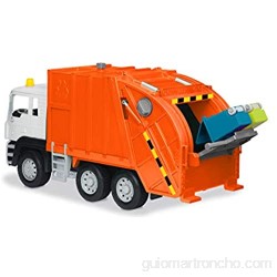 DRIVEN Camión de Basura Naranja (71110) Multicolor (Branford Ltd. 1)