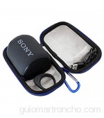 Duro Viaje Estuche Bolso Funda para Sony SRS-XB10/SRS-XB12 Altavoz inalámbrico portátil Color Azul por GUBEE