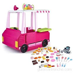 FEBER. Camión de Comida Food Truck. con más de 20 Accesorios. para niños/as de 2 años en adelante