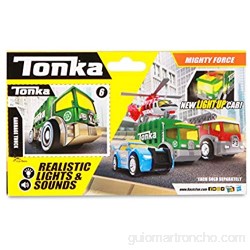 Tonka 06002 Mighty Force Lights and Sounds-Camión de Basura