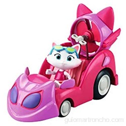 44 Gatos - Milady con vehículo coche rosa Milady incluye figura articulada (Smoby 180211)