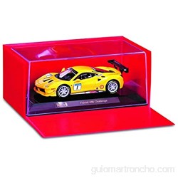 Bburago Ferrari 488 GTE \'17: Maqueta de Coche a Escala 1:43 Serie Ferrari Racing Caja de Regalo 12 cm Rojo #62 (18-36301)