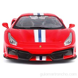 Burago-Tavitoys 1/24 Ferrari Race& Play 488 Pista Vehículos de Juguete Race Rojo 26026