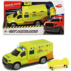Dickie Toys - Ambulancia SEM con luz y Sonido 18cm - Dickie 1153013 (+3 años)