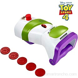 Disney Toy Story 4 Superlanzadiscos de Buzz juguetes niños +4 años (Mattel GDP85)