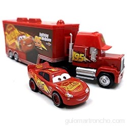 LANTIANXIAN Pixar Cars Regalos 3 Juguetes Rayo Mcqueen Jackson tormenta Mack Truck tío 1:55 Diecast Modelo de Coche for niños de Navidad (Color : Chick Uncle)