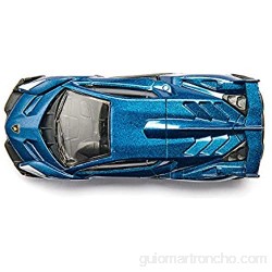 siku 1485 Lamborghini Veneno Metal/Plástico Vehículo de juguete para niños Azul oscuro Ruedas de goma