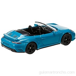 siku 1523 Descapotable Porsche 911 Turbo S Metal/Plástico Azul Vehículo de juguete para niños