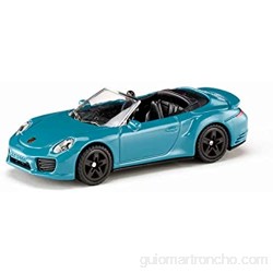 siku 1523 Descapotable Porsche 911 Turbo S Metal/Plástico Azul Vehículo de juguete para niños