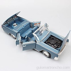 Auto Modelo Niños 1:18 Lujo Vintage Deluxe 1961 Diecast Vehículo Escala Metal Coche Juguete Modelo Souvenir Miniatura
