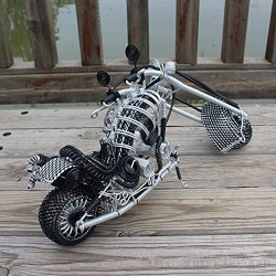 Ruianbaobei Un Puro Regalo Creativo de Motocicleta Harley Flame de Aluminio Hecho a Mano