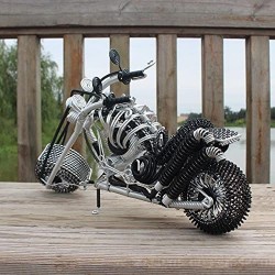 Ruianbaobei Un Puro Regalo Creativo de Motocicleta Harley Flame de Aluminio Hecho a Mano