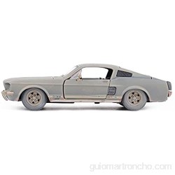 Bleyoum Auto Modelo 1:24 1967 Mustang GT Retro Sports Car Static Die Cast Vehículos Coleccionables Modelo De Coche Juguetes