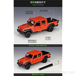 Bleyoum Auto Modelo 1:27 2020 Jeep Gladiator Vehículos De Fundición Estática Modelo Coleccionable Juguetes De Coche
