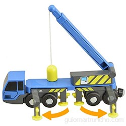 Hellery Plástico Multifuncional Mini grúa camión de Juguete de construcción Modelos de Niños de Juguete para niños