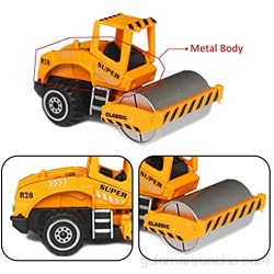 Vanplay Camiones Juguetes 1:64 Modle Escala Coches Set Excavadoras para Niños Niñas3 4 5 Años(6PCS) (6PCS)