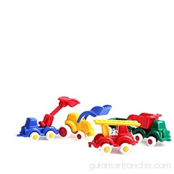 Viking Toys 1347 Playset Cars (Peterkin 1347) - Set de 5 vehículos de Juguete de plástico (no Necesita Pilas)