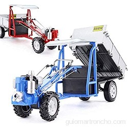 Cfxqvw 1:16 Tractor vehículo polivalente camión Taller Modelo Juguete Azul Color: Tractor Rojo (Color: Tractor Azul)