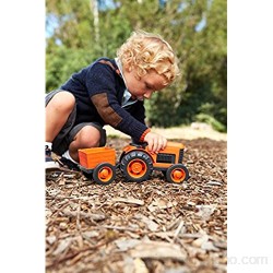 Green Toys Tractor Vehicle Orange
