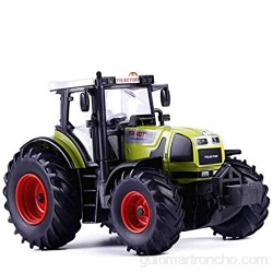 JINSUO GWTRY 1: 32 Tractor aleación Modelo de simulación de Granja Mecánica Juguete de los niños del Regalo de cumpleaños del Tractor (Color : Verde)