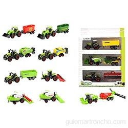 toi-toys – Tractor de granja con remolque moldeada 4 varios juguetes electrónicos 28493z multicolor color/modelo surtido