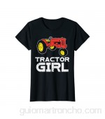 Tractor Girl Farm Truck Farming Life Country Farmer Gift Camiseta