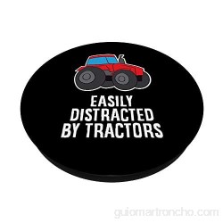 Tractor Son Farm Tractor Fácilmente distraído por los PopSockets PopGrip Intercambiable