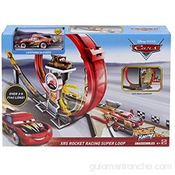 Disney Cars 3 pista de coches Super Looping XRS Rocket Racing (Mattel GJW44)