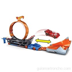 Hot Wheels - Camión Looping acrobático Accesorios para Pistas de Coches de Juguetes (Mattel GWT38)