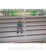 F688 - Greenhills Scalextric Carrera Seated Male Spectator with Drink 1.32 Scale - New