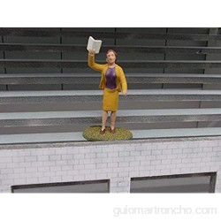 Greenhills F730 Scalextric Carrera Woman with Programme Spectator 1.32 Scale - New