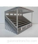 Greenhills Scalextric Slot Car Building Kit Silverstone Woodcote Grandstand 1:32 Scale MACC401