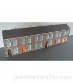 Greenhills Scalextric Slot Car Building Terraced Houses Kit (Slimline) 1:43 Scale MACC538