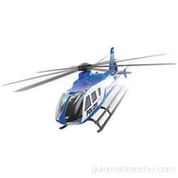 Dickie Toys Unit policía helicóptero de juguete (metal 2 modelos diferentes 21 cm) multicolor (203714006) color/modelo surtido