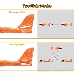 EKKONG Avion Planeador Planos de Espuma Aviones de Juguete para niños Deportes Al Aire Libre Volar Juguete (4 Pcs )