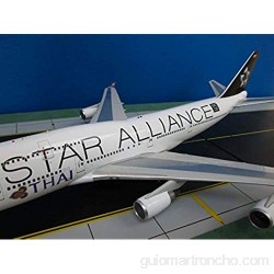 JFOX JF7474035 1/200 THAI AIRWAYS STAR ALLIANCE B747-4D7 REG: HS-TGW CON SOPORTE