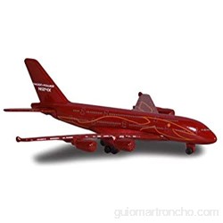 Majorette 212053120 Avión de pasajeros 13cm Modelos/Colores Aleatorios 1 Pieza