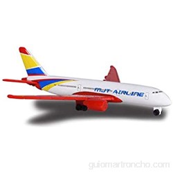 Majorette 212053120 Avión de pasajeros 13cm Modelos/Colores Aleatorios 1 Pieza