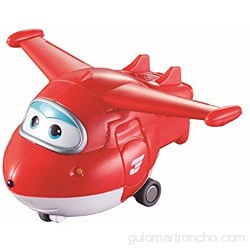 Super Wings Tramsform YW710010 Mini Transform a Bots Jett Plane color rojo (AuldeyToys color/modelo surtido