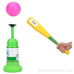 Weikeya Conjunto de béisbol liviano 23 * 9cm 48cm Habilidades de bateo de béisbol Máquina de Lanzamiento de béisbol plástico
