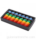 Dowoa Abacus Toys 7 dígitos Abacus Colorido plástico matemáticas Herramientas de cálculo Juguetes educativos niños matemáticas Juguetes educativos Regalos