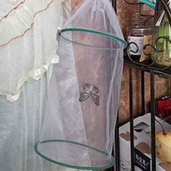 Lamdoo Caja de Malla de observación de Insectos portátil para niños Mariposa Libélula Jaula Transpirable