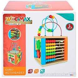 WOOMAX- Centro de actividades de madera (Colorbaby 42745) color/modelo surtido