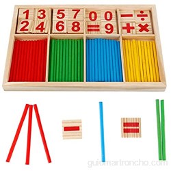 Xinzistar Montessori Mathe - Juguete matemático Montessori juguete matemático para niños