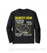 Engineer\'s Brain Divertidos juegos de ingeniería Proceso Manga Larga