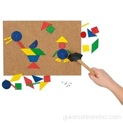 Goki- Puzzles de maderaPuzzles de maderaGOKIMartillo y Set de Clavos Multicolor (1)