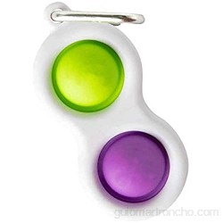 lanqi Juguetes para adultos para niños juguete de empuje de burbujas simple antiestrés control de presión juguete educativo (color : C)