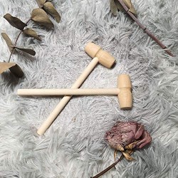 Mini martillo de madera martillo golpeando juguete educativo 22 piezas