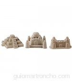 VANKER 6pcs Grande Movimiento de Castillo del Edificio Modelo del Molde de la Playa Juguetes Kit para Niños