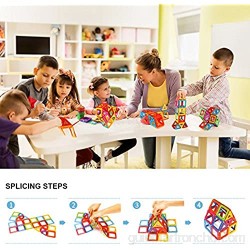 56 Pieces Juguetes de Construcción 3D Juegos Educativos para Niños Juguetes Educativos de Jardín de Infantes Regalo de Cumpleaños para Niñas Niño de 3 4 5 6 7 8 9 Años